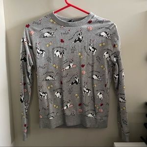 Yoga Dog Crewneck Sweatshirt